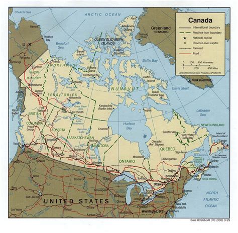 Canada Map Illustration Stock Illustration Download Image Now