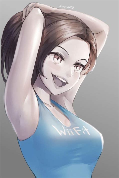 Wii Fit Trainer Lets Get A Good Stretch Wii Fit Trainer Wii Fit Wii Fit Trainer Art