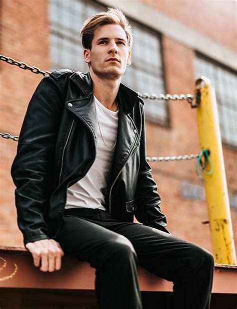 How To Wear A Leather Biker Jacket For Men Leather Jacket Shop