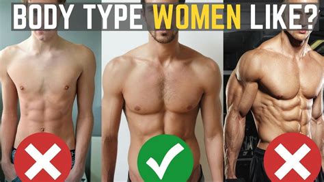 male body types women prefer
