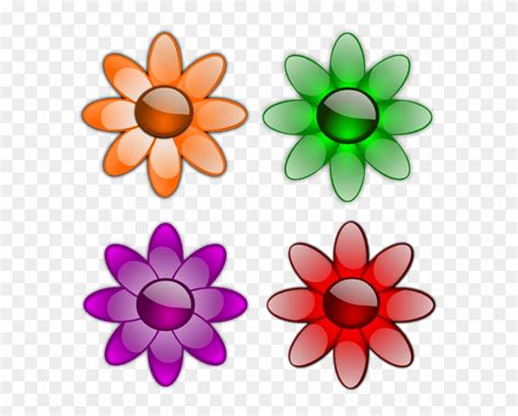 Small Flowers Clip Art Png Download 1991209 Pikpng