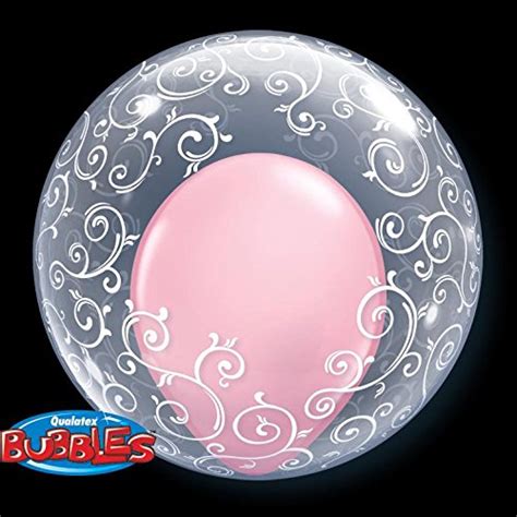 Qualatex 13693 24″ Fancy Filigree Deco Bubble Balloon 01ct Inch Toptoy