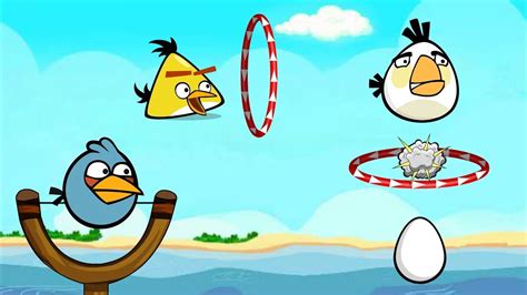 Angry Birds Sling Shot Fun 2 Shoot Birds Through The Ring Skill Game