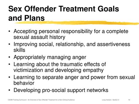 Ppt Elements Of Sex Offender Specific Treatment Learning Objectives 13400 Hot Sex Picture