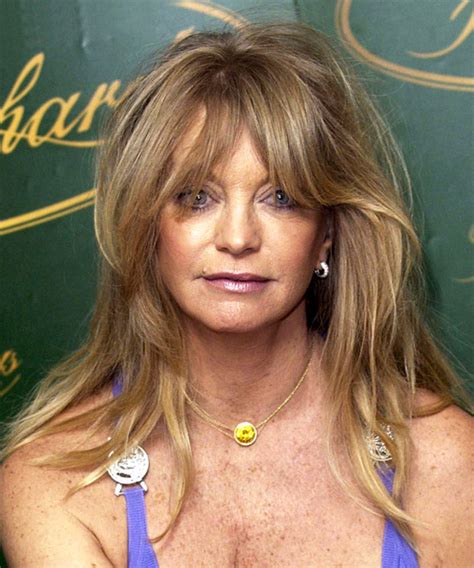 Goldie Hawn Long Straight Hairstyle