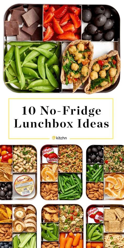 10 Easy Lunches That Dont Need To Be Refrigerated Easy Healthy