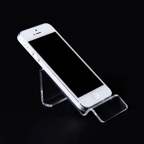 Clear Acrylic Phone Holder Mobile Phone Display Stand Buy Mobile