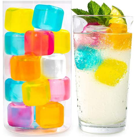 Reusable Ice Cubes For Drinks For All Beverages Pack Of 30 With