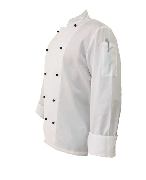 Stud White Chef Jackets Australia Unisex Chef Uniforms