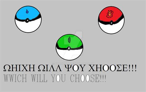 Pokemon Adventure Pt 1 What Is Your Choice By Pikaholly On Deviantart