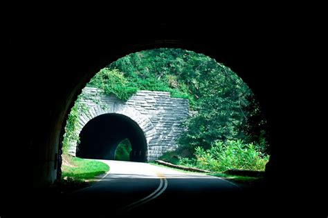 Double Tunnel On Blue Ridge Parkway Free Stock Photo Public Domain