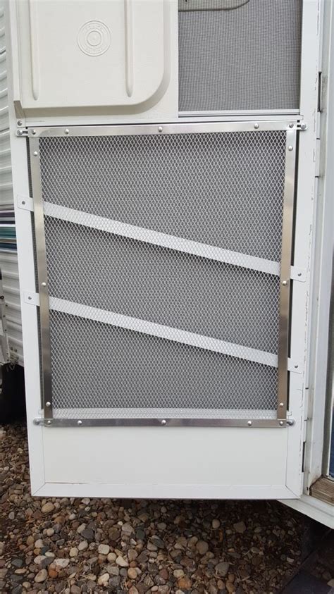 Camco Rv Adjustable Screen Door Standard Grille Aluminum Camco Rv