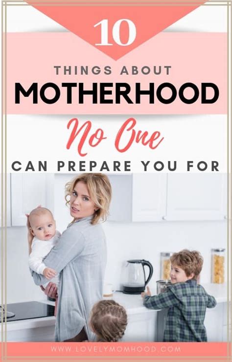 10 Things About Motherhood No One Can Prepare You For