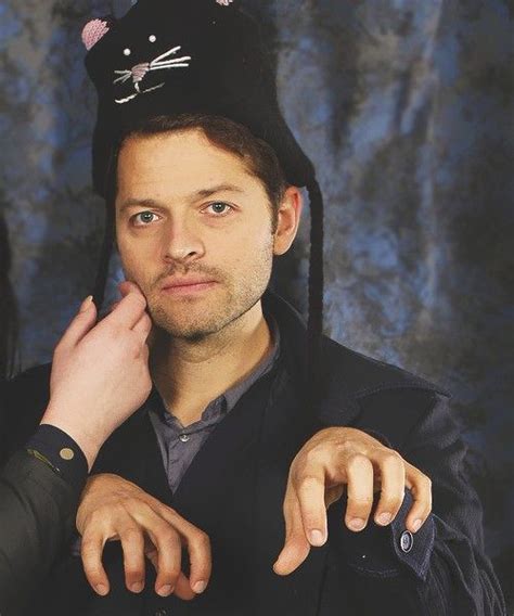 Supernatural Pictures Supernatural Destiel Castiel Misha Collins Funny Hats Jared And