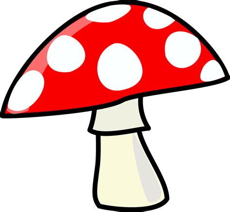 Mushroom Red Cartoons · Free Vector Graphic On Pixabay