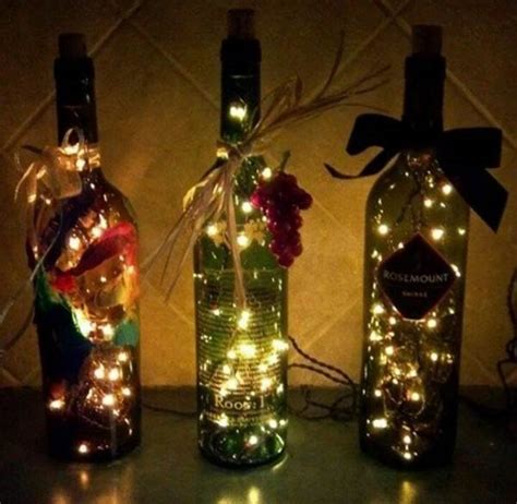 Creative Ideas Diy Stunning Wine Bottle Light