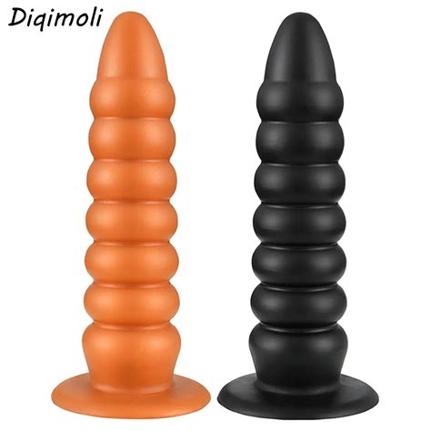 Liquid Silicone Huge Pagoda Anal Plug Dildos Sex Toys Soft Anal Dilator