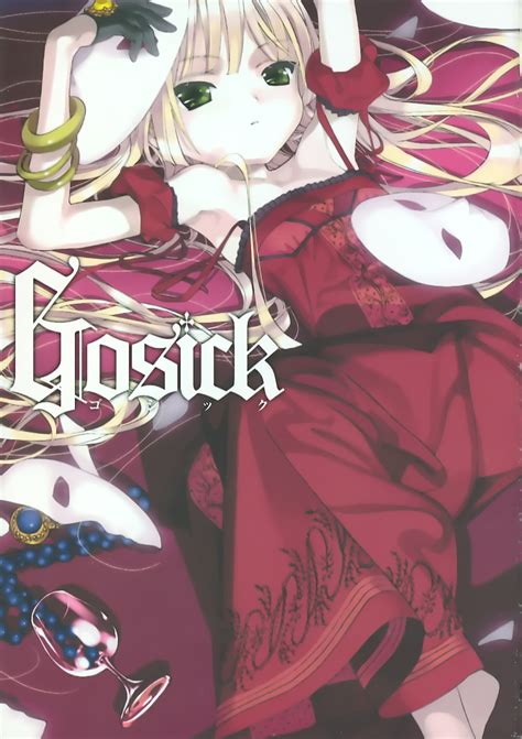 Takeda Hinata Victorica De Blois Gosick Highres Official Art Girl Armband Armpits