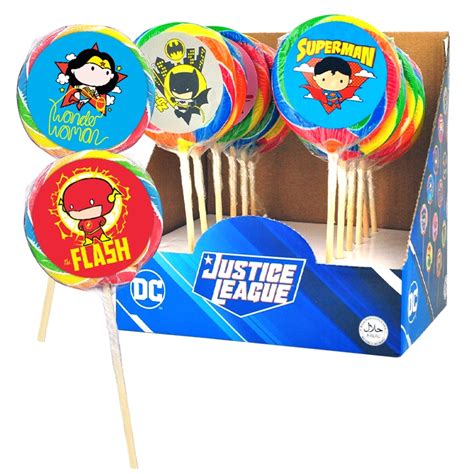 Justice League Twirl Pop Candy 60g Shopee Malaysia