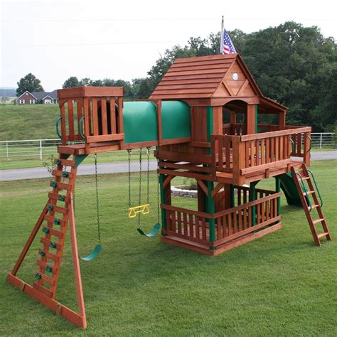 Diy Swing Set Kits With Slide Ana White Clubhouse Based On Anas
