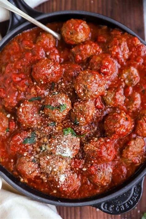 Easy Italian Meatball Recipe Spagetti And Meatball Recipe Tomato