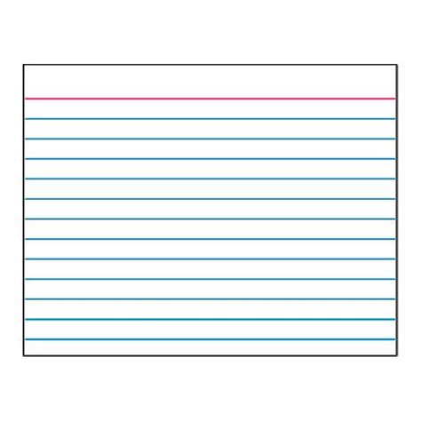 3 x 5 index card template might also be helpful to motivate yourself to change from bad habits in past. 8 Best Images of Printable Index Cards - Index Card Template, 4X6 Blank Recipe Card Template and ...