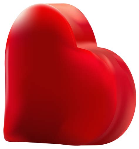 Clip Art Red Heart Transparent Png Clip Art Image Png Download 7493