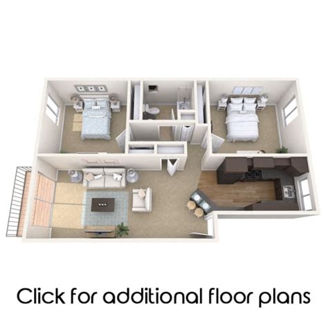 Floor Plans Of Collingwood Apartments In East Lansing Mi