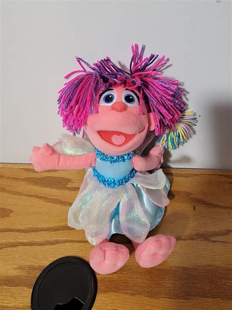 Sesame Street Abby Cadabby Fairy Doll With Wings And Wand Plush
