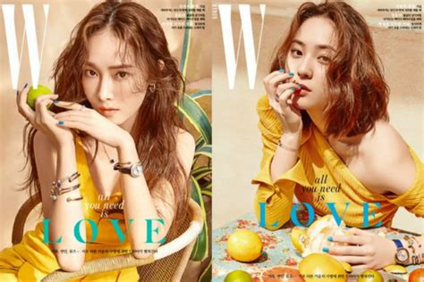 Jessica And Krystal Jung Sisters On Cover Of W Magazine