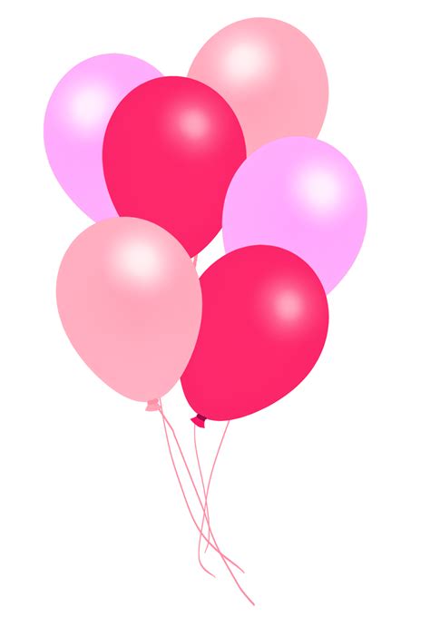 Balloons Clipart Air Ballons Clip Art Pink Balloons Baby Clipart The