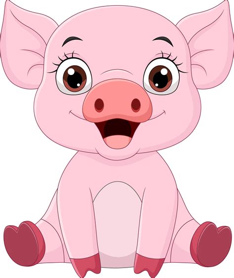 Cute Pig Vector Art Icons And Graphics For Free Download