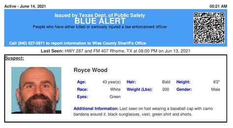 There's perfume burning in the air bits of beauty everywhere shrapnel flying; Texas Alerts on Twitter: "ACTIVE BLUE ALERT for Royce Wood ...