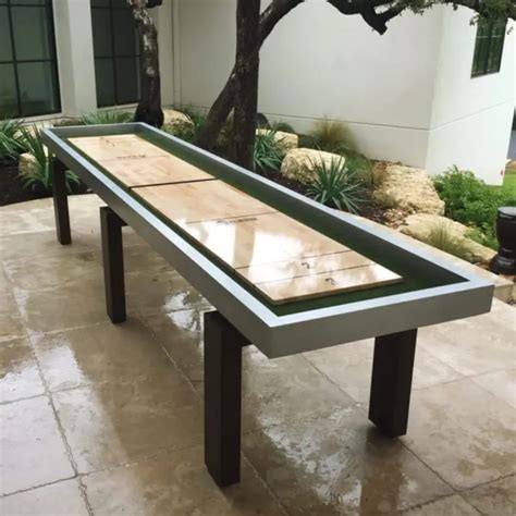 The South Beach Outdoor Shuffleboard Table Buffalo Billiards