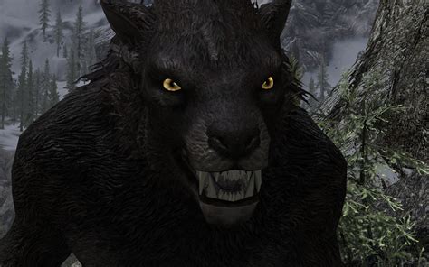 Fantasy Werewolf Eyes At Skyrim Nexus Mods And Community