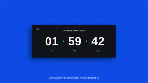 Animated Countdowns And Timers Template On Behance