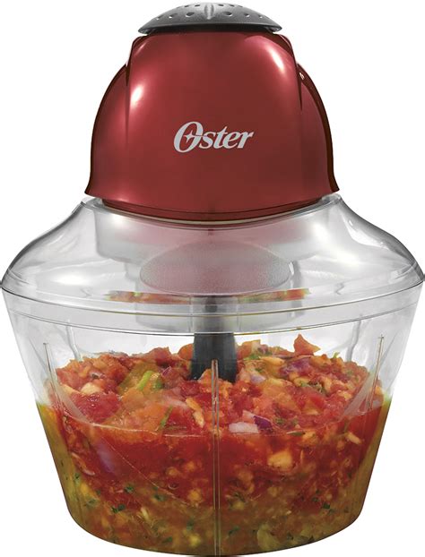 Best Buy Oster Top Chop 4 Cup Chopper Red Fpstmc1250