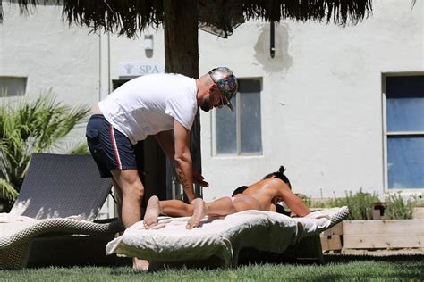 Melanie Brown Mel B Topless At California With Gary Madatyan