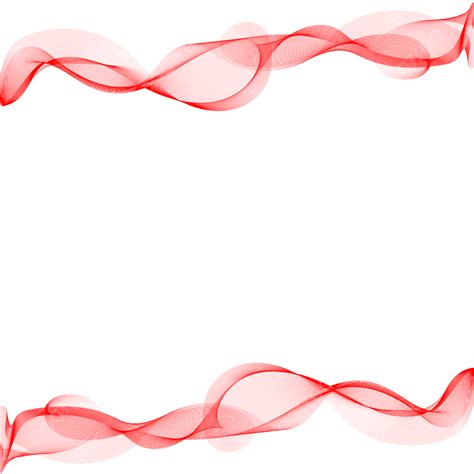 Red Color Wave Design Red Wave Waves Png And Vector With Transparent
