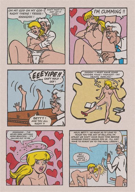 Post Archie Comics Betty Cooper Hiram Lodge Veronica Lodge Comic
