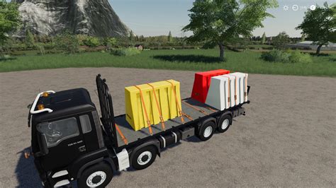 Fs Plastic Road Barrier Pack V Farming Simulator Mod Ls