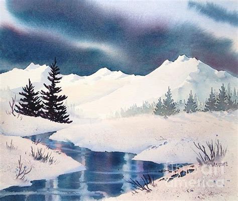 100 Ideas To Try About Art Snow Scenes Snow Scenes How To Paint