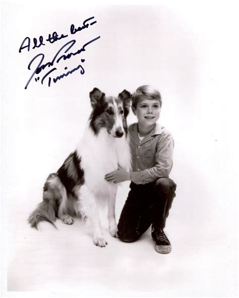 Bid Now Lassie 8x10 Photo From The Original Tv Series Signed By Actor