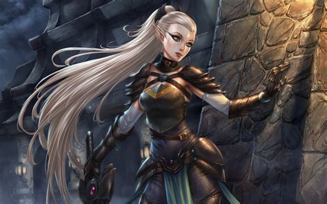 Fantasy Art Artwork Woman Women Female Girl Girls Warrior