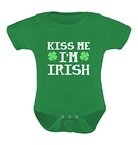 Teestars Kiss Me Im Irish Cute Babies St Patricks Day Infant Baby