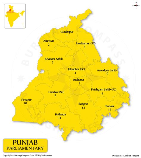 Punjab Da Map