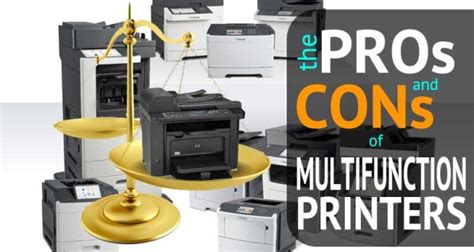 Pros And Cons Of Multifunction Printers Or MFPs