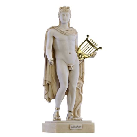 god apollo phoebus athens academy greek roman statue sculpture cast marble