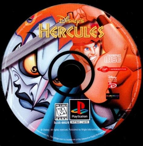 It was published by disney interactive on june 20, 1997. Disney's Hercules U ISO