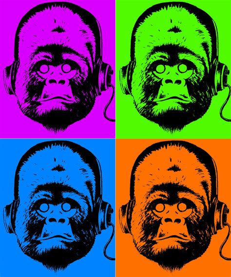 Pop Gorilla By Zebraleg On Deviantart